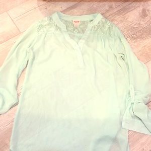 Mint Green Blouse